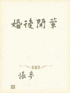 婚后开荤封面