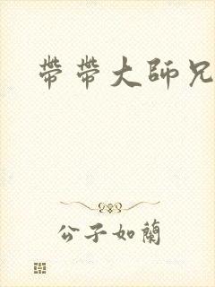 带带大师兄