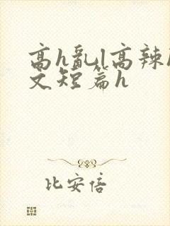 高h乱l高辣h文短篇h封面