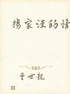 杨家洼的情事