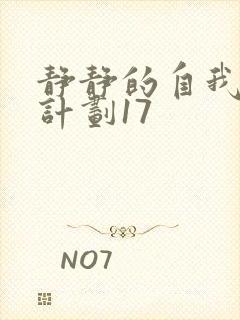 静静的自我改造计划17封面