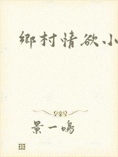 乡村情欲小说