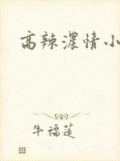 高辣浓情小说封面