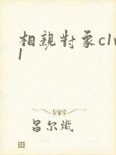相亲对象c1v1封面