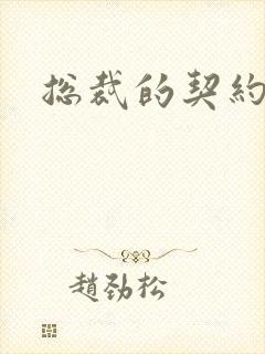 总裁的契约情人