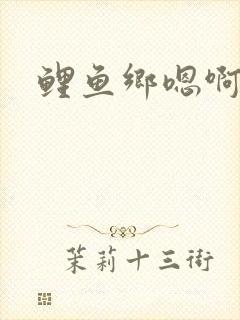 鲤鱼乡嗯啊