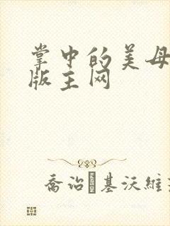 掌中的美母第一版主网