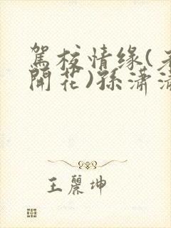 驾校情缘(老树开花)孙潇潇笔趣阁