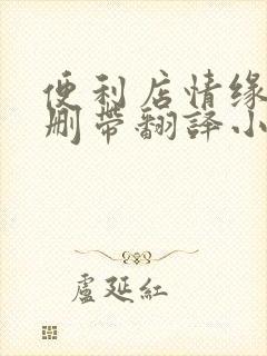 便利店情缘未增删带翻译小说
