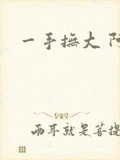 一手抚大 阿司封面