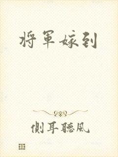 将军嫁到封面