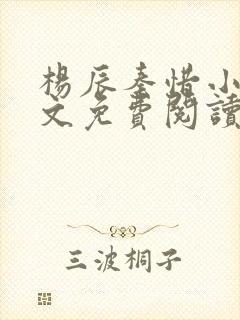 杨辰秦惜小说全文免费阅读完整版封面