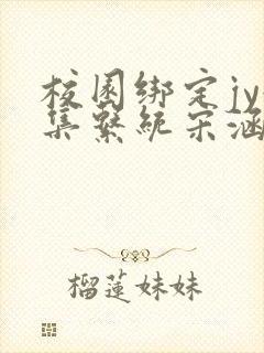 校园绑定jy收集系统宋涵全文免费