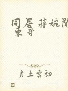 同居 蒋婉闻烬 东哥封面