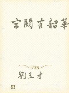 宫阙有韶华