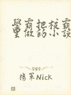 学霸把校霸往死里做的小说