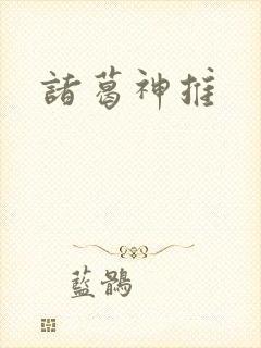 诸葛神推