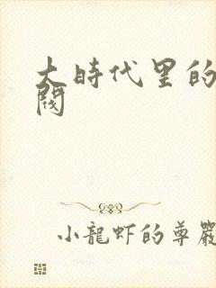 大时代里的小军阀