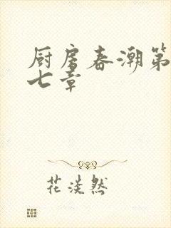 厨房春潮第三十七章