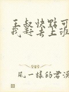 王叔快点可以吗我赶去上班