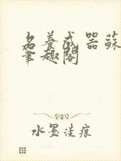名养成器苏沫沫笔趣阁
