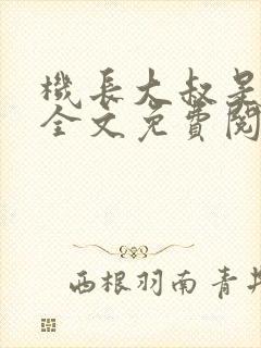 机长大叔是饿狼全文免费阅读笔趣阁小说封面