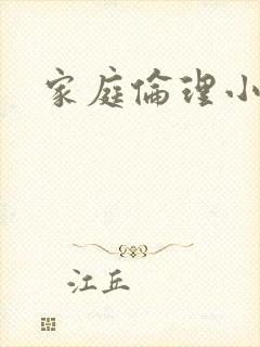 家庭伦理小说封面