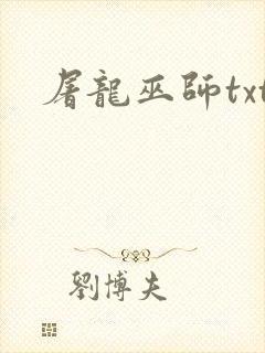 屠龙巫师txt封面