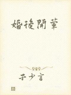 婚后开荤封面