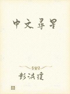 中文寻星封面