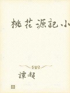 桃花源记小说封面