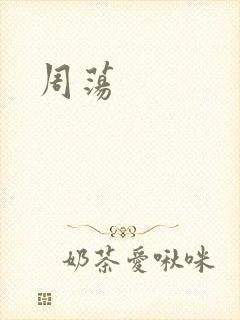 周荡封面