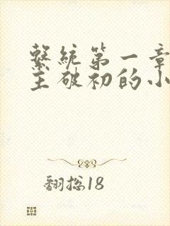 系统第一章给宿主破初的小说