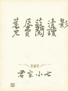 叶辰苏清影全文免费阅读封面