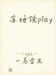 落地镜play