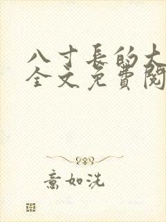 八寸长的大宝贝全文免费阅读