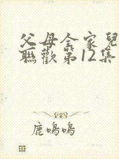 父母全家儿女大联欢第12集