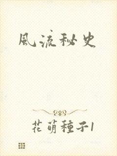 风流秘史封面