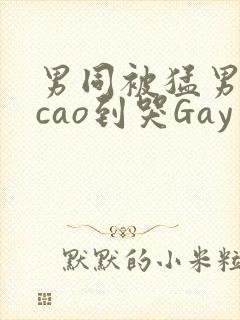 男同被猛男房东cao到哭Gay