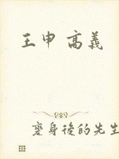 王申 高义