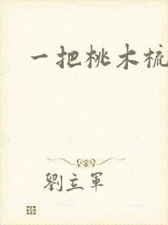 一把桃木梳