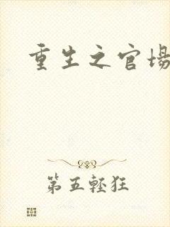 重生之官场风流