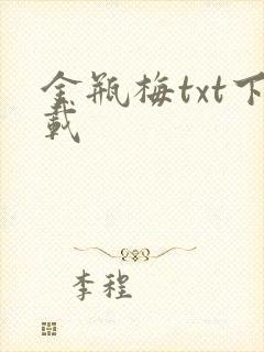 金瓶梅txt下载