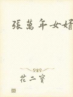 张万年女婿