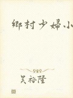 乡村少妇小说