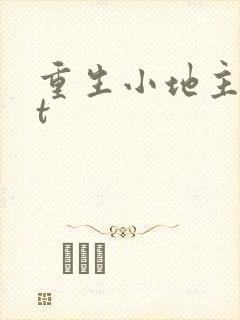 重生小地主txt