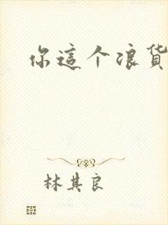 你这个浪货封面