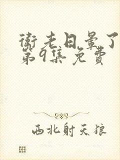 卫老日晕了淑蓉第9集免费封面