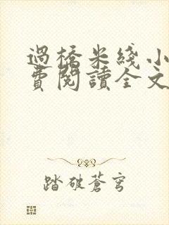 过桥米线小说免费阅读全文
