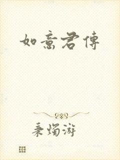 如意君传封面